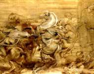 Peter Paul Rubens - A Lion Hunt